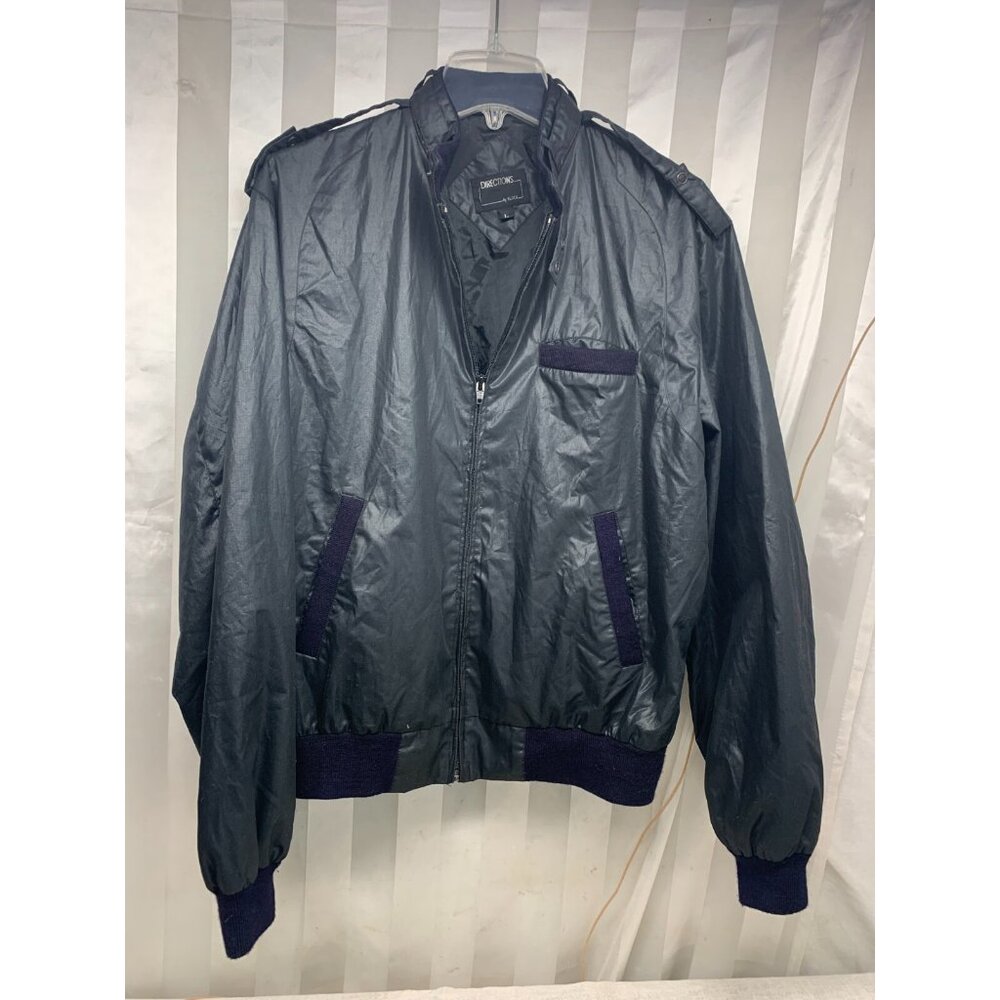 Directions By Block Members Only Style Vintage Men's Windbreaker Jacket Large
